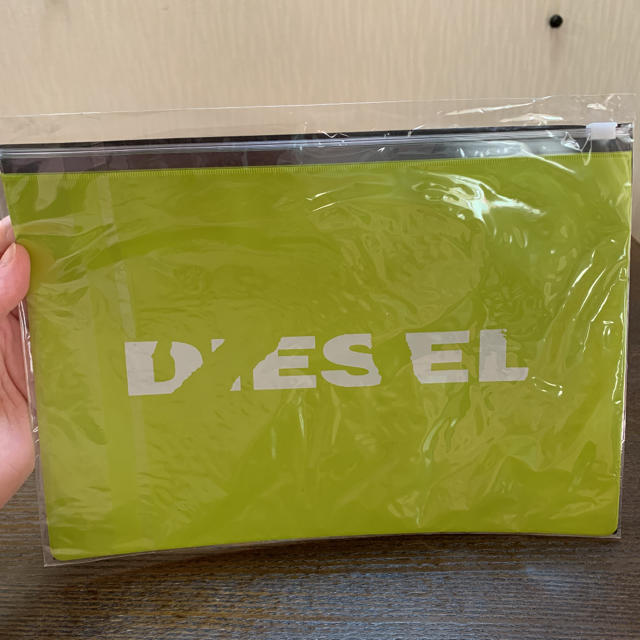 DIESEL(ディーゼル)のdiesel ノベルティ　チャック付きファイル エンタメ/ホビーのコレクション(ノベルティグッズ)の商品写真