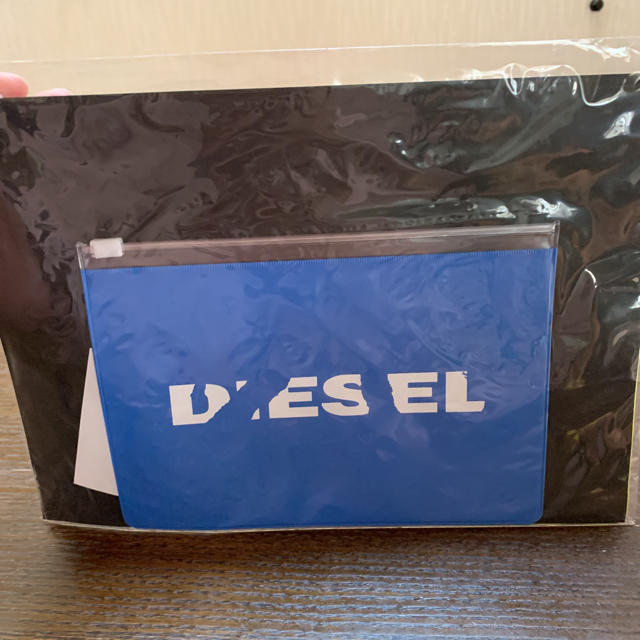 DIESEL(ディーゼル)のdiesel ノベルティ　チャック付きファイル エンタメ/ホビーのコレクション(ノベルティグッズ)の商品写真