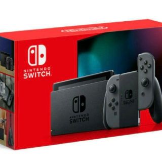 ニンテンドウ(任天堂)のNintendo Switch グレー 新品未使用(家庭用ゲーム機本体)