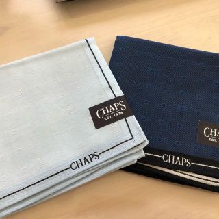 チャップス(CHAPS)のCHAPSハンカチ二枚セット(ハンカチ)