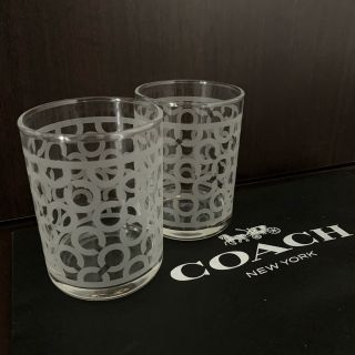 コーチ(COACH)のコーチ COACH ペアグラス【未使用品】(グラス/カップ)