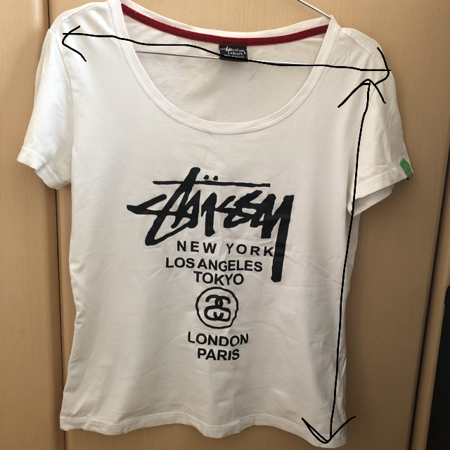 STUSSY(ステューシー)のSTUSSYレディースTシャツ レディースのトップス(Tシャツ(半袖/袖なし))の商品写真