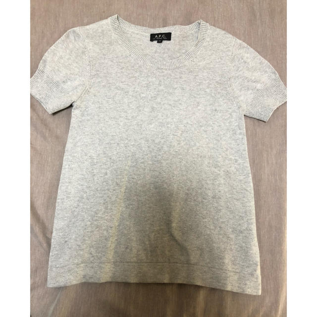 A.P.C(アーペーセー)のA.P.CニットTシャツ レディースのトップス(Tシャツ(半袖/袖なし))の商品写真