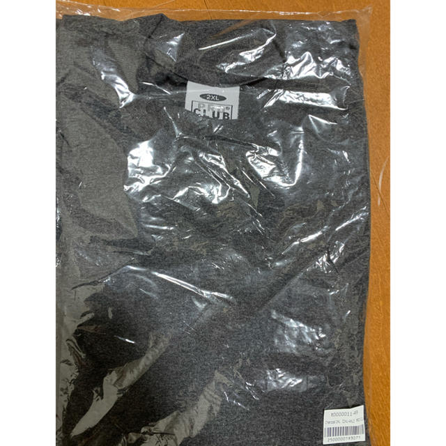 プロファイブ  プロクラブ　無地T 2枚セット　2XL ブラック　チャコール メンズのトップス(Tシャツ/カットソー(半袖/袖なし))の商品写真
