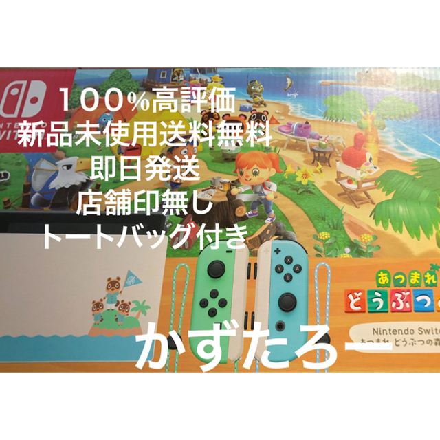 トート付き Nintendo Switch あつまれどうぶつの森　同梱版　セット