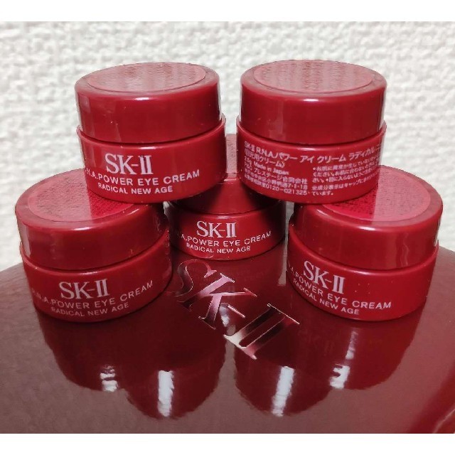 SK-II(エスケーツー)のSK-II R.N.A.パワーアイ クリーム
2.5g×5個 コスメ/美容のスキンケア/基礎化粧品(アイケア/アイクリーム)の商品写真