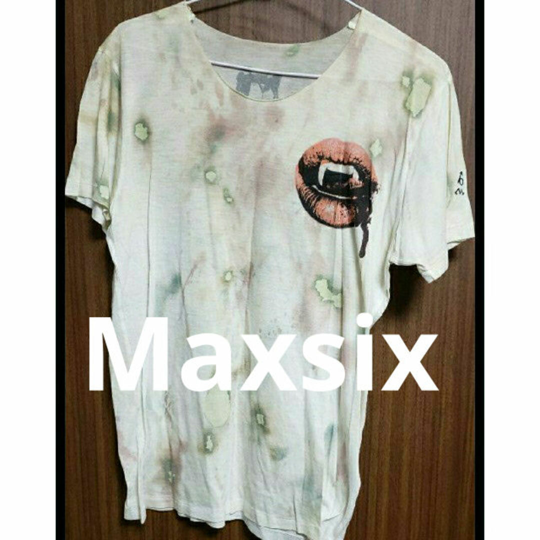 max six(マックスシックス)のmaxsix rip T メンズのトップス(Tシャツ/カットソー(半袖/袖なし))の商品写真