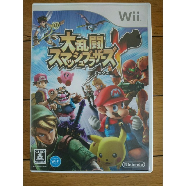大乱闘スマッシュブラザーズX Wii エンタメ/ホビーのゲームソフト/ゲーム機本体(家庭用ゲームソフト)の商品写真