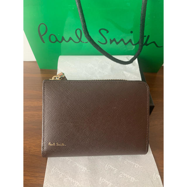 ポールスミス Paul Smith 本革 二つ折り 財布