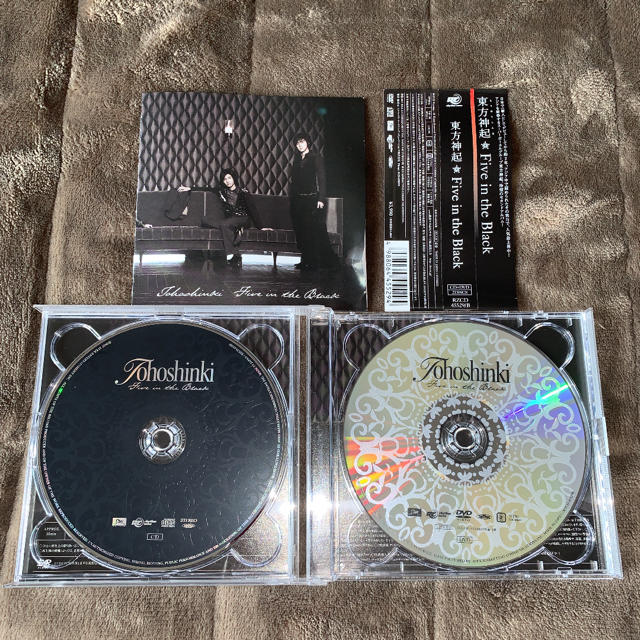 東方神起(トウホウシンキ)の東方神起　Five in the Black エンタメ/ホビーのCD(K-POP/アジア)の商品写真