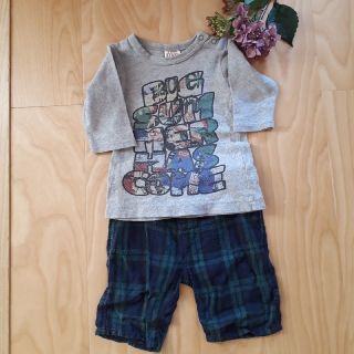 ジャンクストアー(JUNK STORE)のトップス&パンツ★90㎝セット(Tシャツ/カットソー)