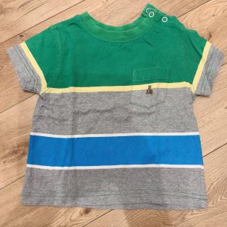 ベビーギャップ(babyGAP)のBaby GAP  半袖ボーダーTシャツ  80㎝(Ｔシャツ)