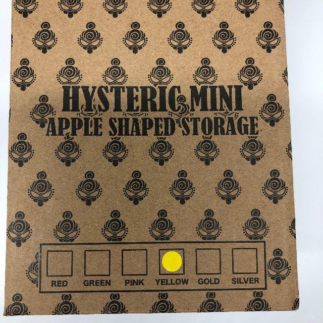 HYSTERIC MINI(ヒステリックミニ)のヒスミニ　ノベルティ　りんご　イエロー インテリア/住まい/日用品のインテリア小物(その他)の商品写真