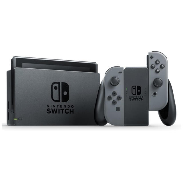 任天堂 - Switch Nintendo Switch 旧型 グレー 本体 携帯用ゲーム機 