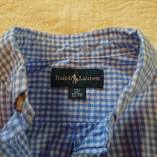 POLO RALPH LAUREN(ポロラルフローレン)のRalph Lauren　ラルフローレン　12M キッズ/ベビー/マタニティのベビー服(~85cm)(シャツ/カットソー)の商品写真