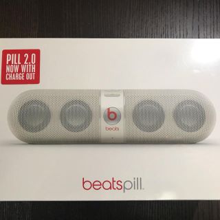 ビーツバイドクタードレ(Beats by Dr Dre)のbeats pill2.0  ホワイト(スピーカー)