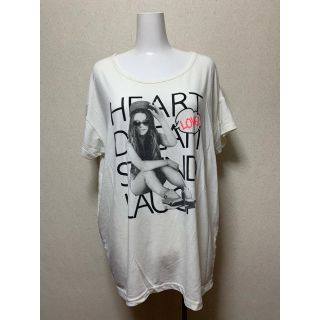 イング(INGNI)のシースループリントシャツ(Tシャツ(半袖/袖なし))