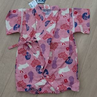 ★売り切り価格！お値下げ★じんべい サイズ70 女の子 新品(甚平/浴衣)