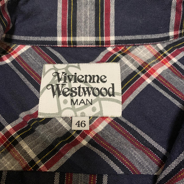 Vivienne Westwood(ヴィヴィアンウエストウッド)のVivienne Westwood MAN 長袖シャツ46 メンズのトップス(シャツ)の商品写真