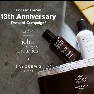 ジョンマスターオーガニック(John Masters Organics)のベイクルーズ・ノベルティ(シャンプー/コンディショナーセット)