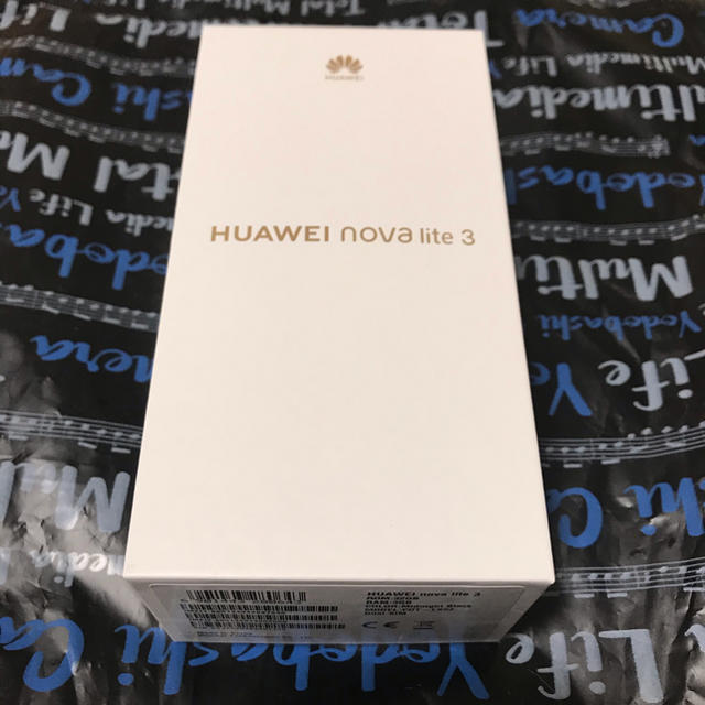 HUAWEI nova lite3　ブラック