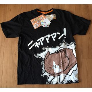 シマムラ(しまむら)の★新品★鴻池剛『ニャアアアン！』猫♡ぽんた♡Tシャツ(Tシャツ/カットソー(半袖/袖なし))