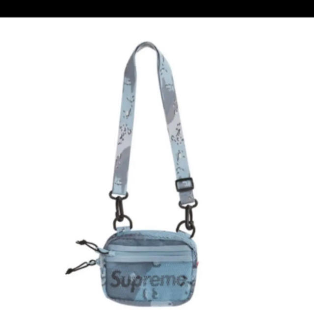 supreme shoulder Bag 水色