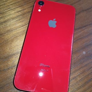 アイフォーン(iPhone)のiPhone XR 64GB SIMフリー 箱無し(スマートフォン本体)