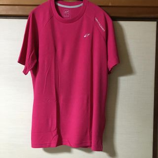 アシックス(asics)のアシックス　メンズTシャツ　Mサイズ　ピンク(ウェア)