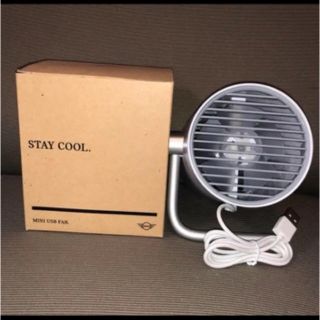 ビーエムダブリュー(BMW)のMINI ⭐︎ミニ USB FAN (非売品)(PC周辺機器)