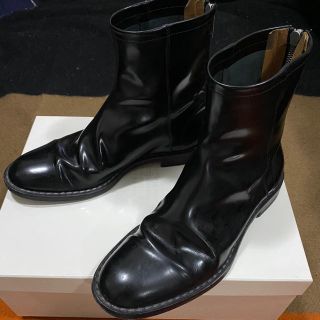 マルタンマルジェラ(Maison Martin Margiela)のメゾンマルジェラ  ジップアップブーツ 22 BLACK(ブーツ)