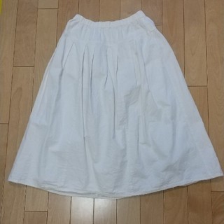 ヤンマ産業 会津木綿 スカート キナリ(ロングスカート)