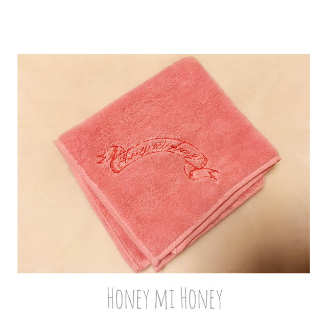 Honey mi Honey(ハニーミーハニー)のhand towel レディースのファッション小物(ハンカチ)の商品写真