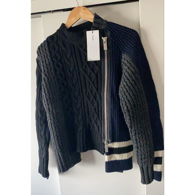 sacai 18aw ニットライダース 完成品 noxcapital.de