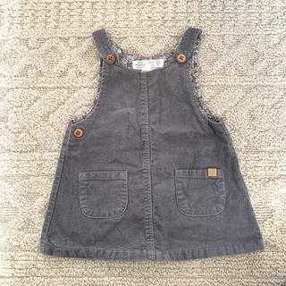 ザラキッズ(ZARA KIDS)のzara baby コーデュロイ ジャンパースカート(ワンピース)