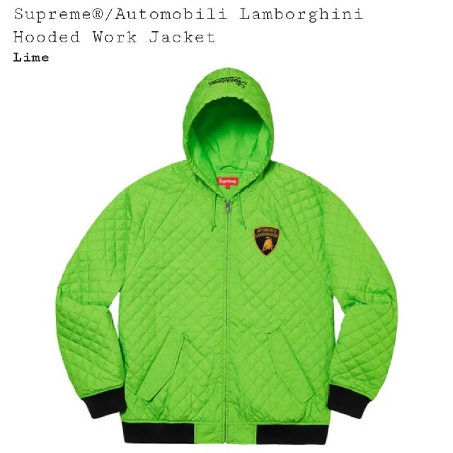 超ポイントアップ祭 Supreme Lamborghini Hooded Work Jacket S