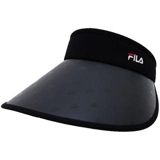 フィラ(FILA)のFILA フィラ サンバイザー メッシュパターン UV90%カット★ブラック新品(その他)