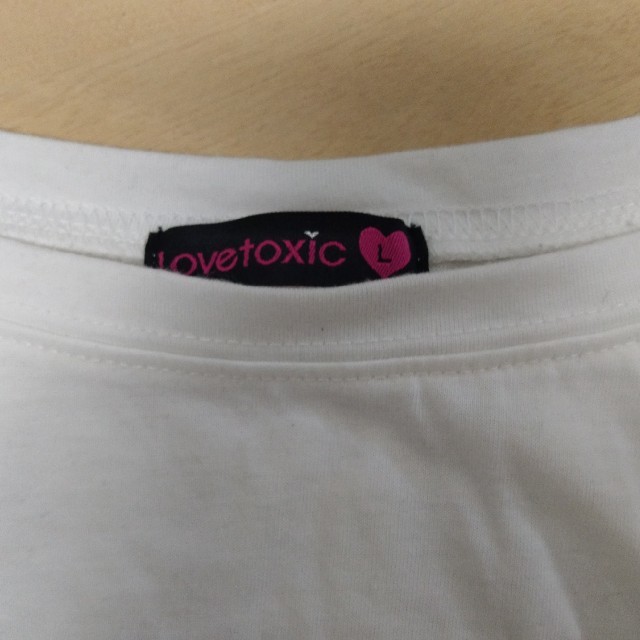 lovetoxic(ラブトキシック)のLovetoxicﾜﾝﾋﾟTシャツset♡JenniiﾋﾟﾝｸﾗﾃALGY キッズ/ベビー/マタニティのキッズ服女の子用(90cm~)(Tシャツ/カットソー)の商品写真