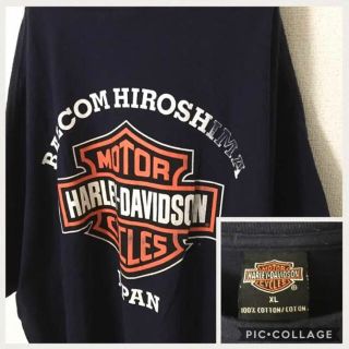 ハーレーダビッドソン(Harley Davidson)の【美品】HARLEY-DAVIDSON ハーレーダビッドソン　BigT(Tシャツ/カットソー(半袖/袖なし))