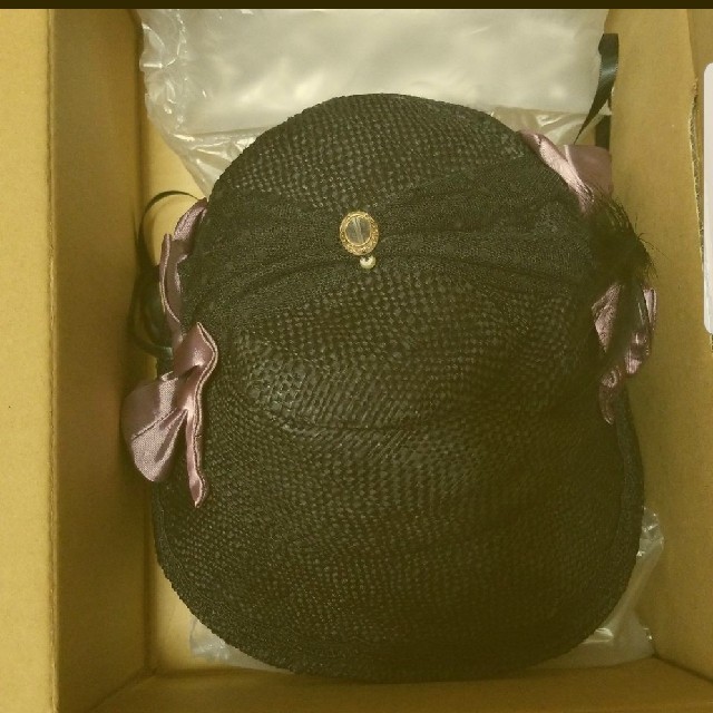 Victorian maiden(ヴィクトリアンメイデン)の◼️アノンハット◼️麦わらハット レディースの帽子(麦わら帽子/ストローハット)の商品写真