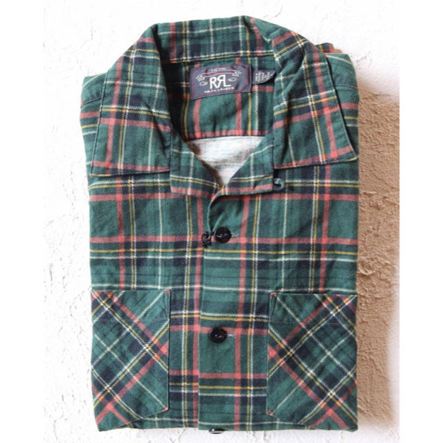 新品*RRL*プラッド コットン オーバーシャツ*S* ダブルアールエル - シャツ