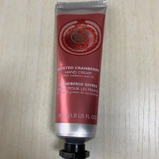 ザボディショップ(THE BODY SHOP)の【新品】THE BODY SHOP ハンドクリーム　フロステッドクランベリー(ハンドクリーム)