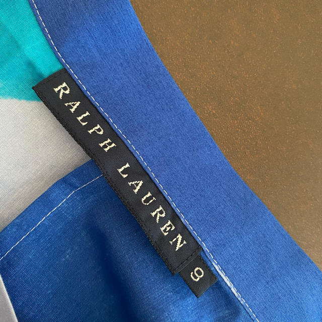 Ralph Lauren(ラルフローレン)のラルフローレン RALPH LAUREN  スカート 巻き ヨット柄 レディースのスカート(ひざ丈スカート)の商品写真