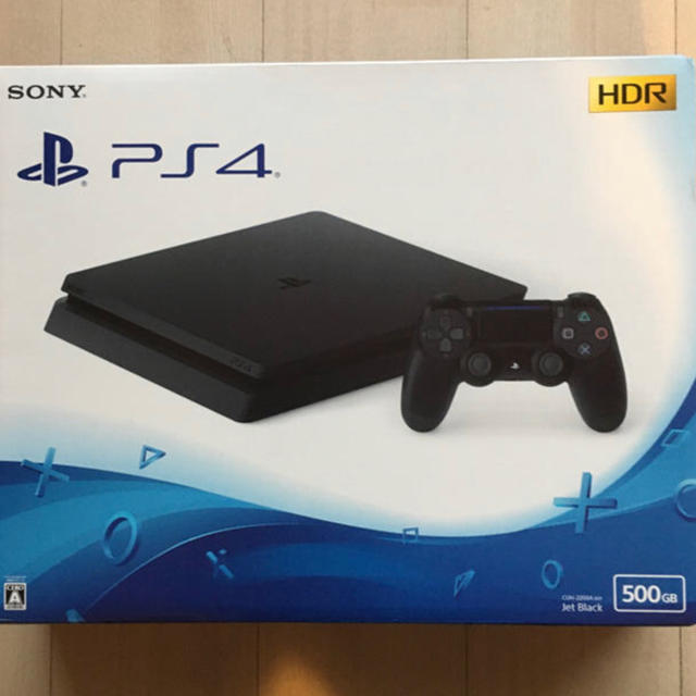 新品 未使用 未開封PlayStation 4 ジェット・ブラック 500GBのサムネイル