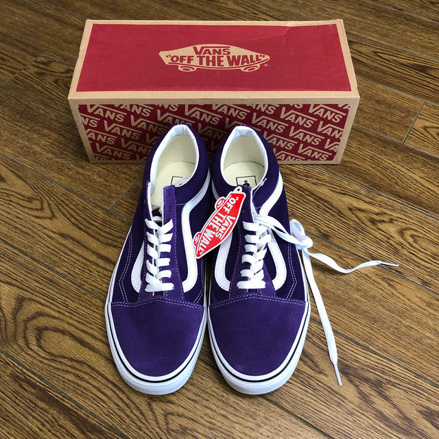 【新品29㌢】vans oldschool パープル 2019年モデル