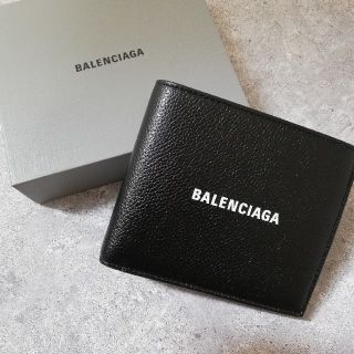 バレンシアガ(Balenciaga)のバレンシアガ　ロゴ　折り財布　二つ折り(折り財布)