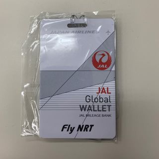 ジャル(ニホンコウクウ)(JAL(日本航空))のJALグローバルウォレット ラゲージタグ  ネームタグ　成田空港限定(旅行用品)