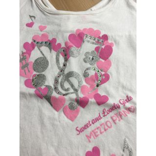 メゾピアノ(mezzo piano)の★5/13再値下げ★mezzo piano メゾピアノ　半袖　100(Tシャツ/カットソー)