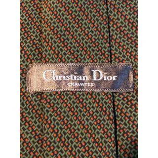 クリスチャンディオール(Christian Dior)の【Christian Dior】美品　ネクタイ　高級感あるストライプ(ネクタイ)