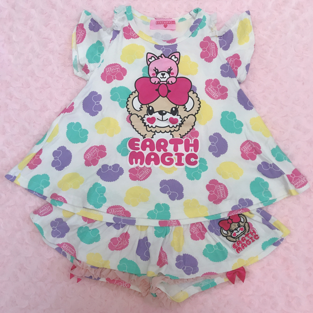 EARTHMAGIC(アースマジック)のearthmagic  120 キッズ/ベビー/マタニティのキッズ服女の子用(90cm~)(Tシャツ/カットソー)の商品写真